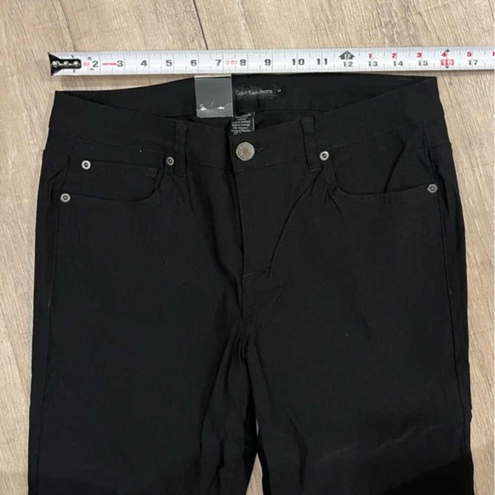 NWTCalvin Klein Black Stretch Pants 14 - Picture 5 of 12